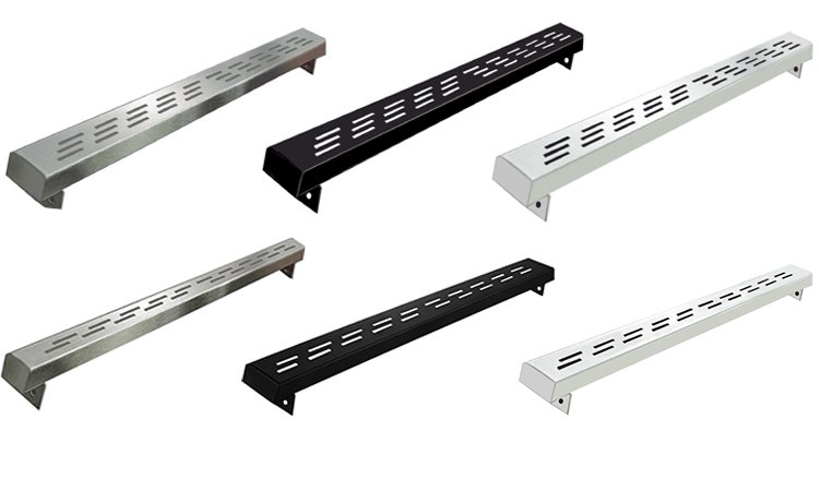 Rejillas de aireación - Tabica inducción costado 16 mm